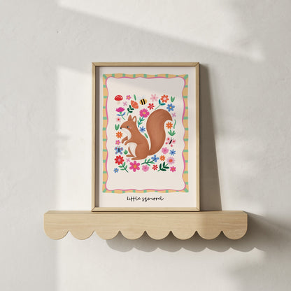 Little Squirrel | Unframed - Mini Chateau