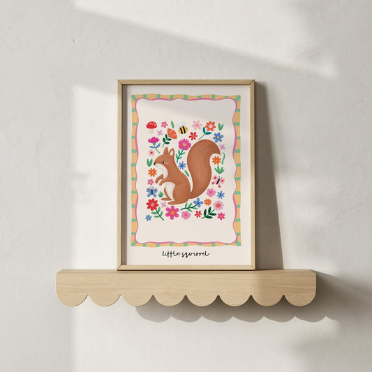 Little Squirrel | Unframed - Mini Chateau