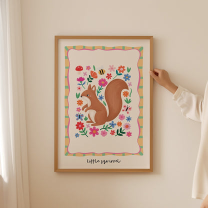 Little Squirrel | Unframed - Mini Chateau