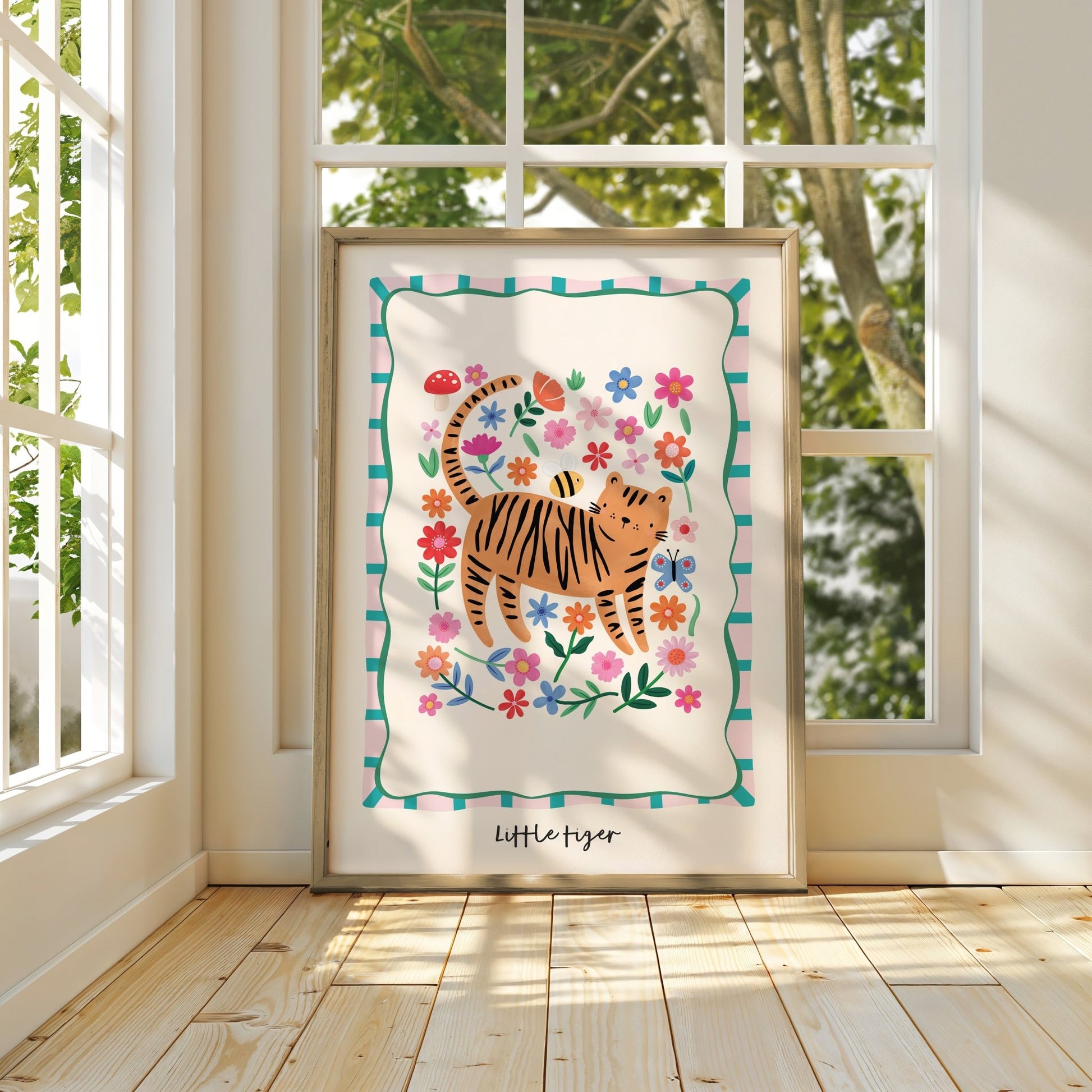 Little Tiger | Unframed - Mini Chateau