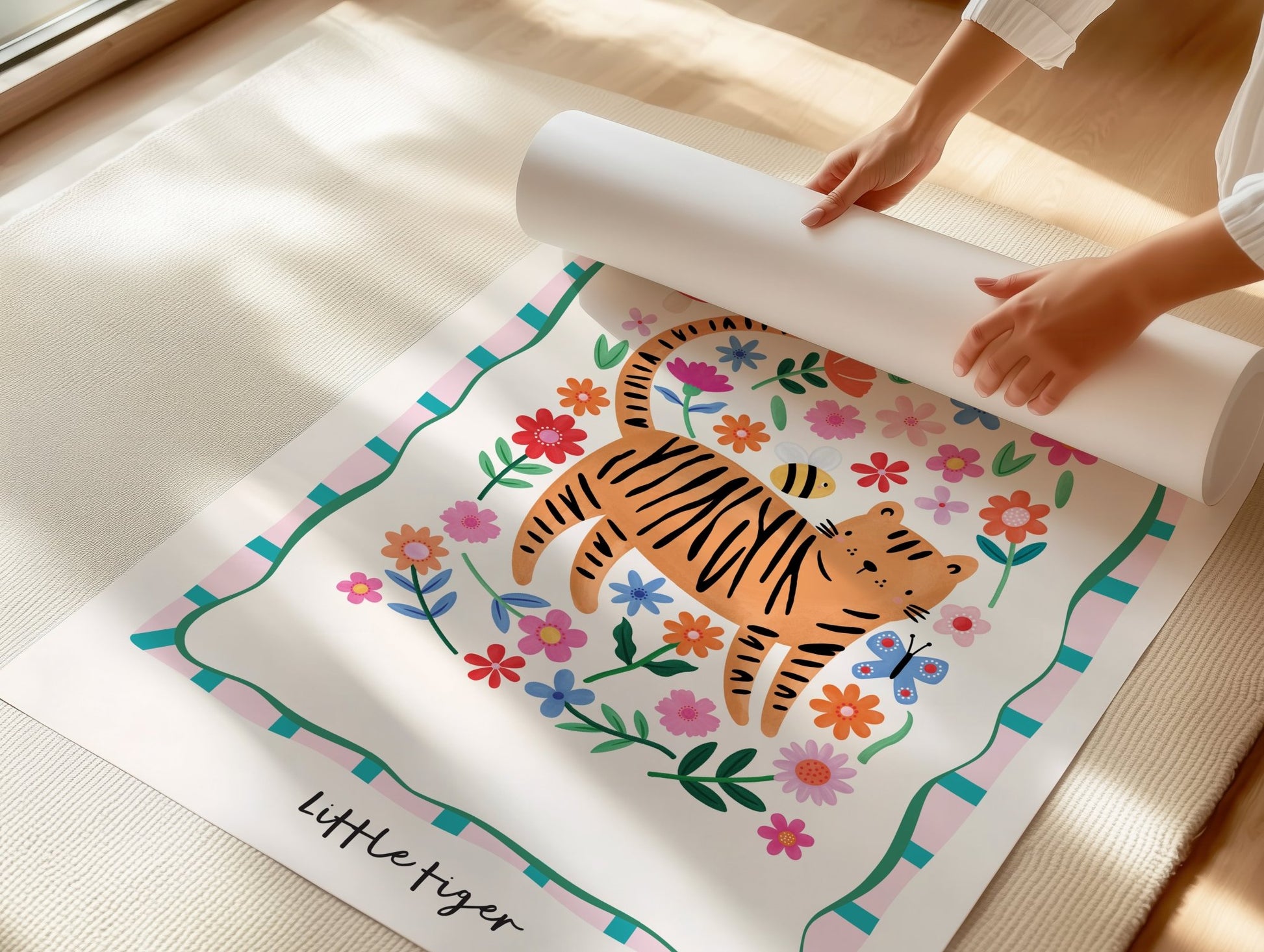 Little Tiger | Unframed - Mini Chateau
