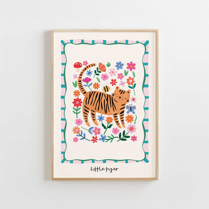 Little Tiger | Unframed - Mini Chateau