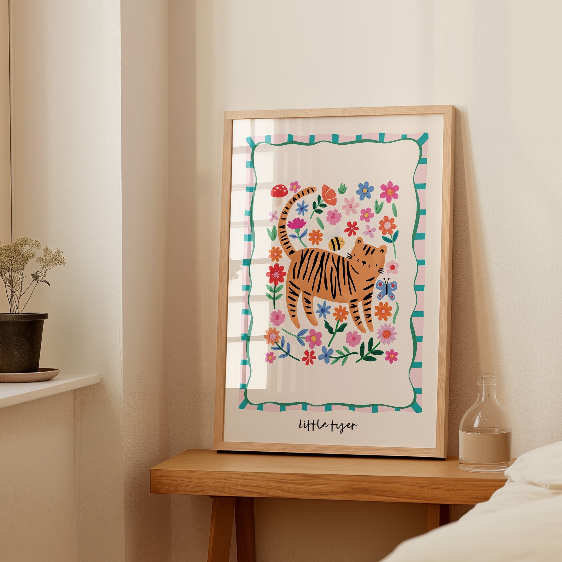 Little Tiger | Unframed - Mini Chateau