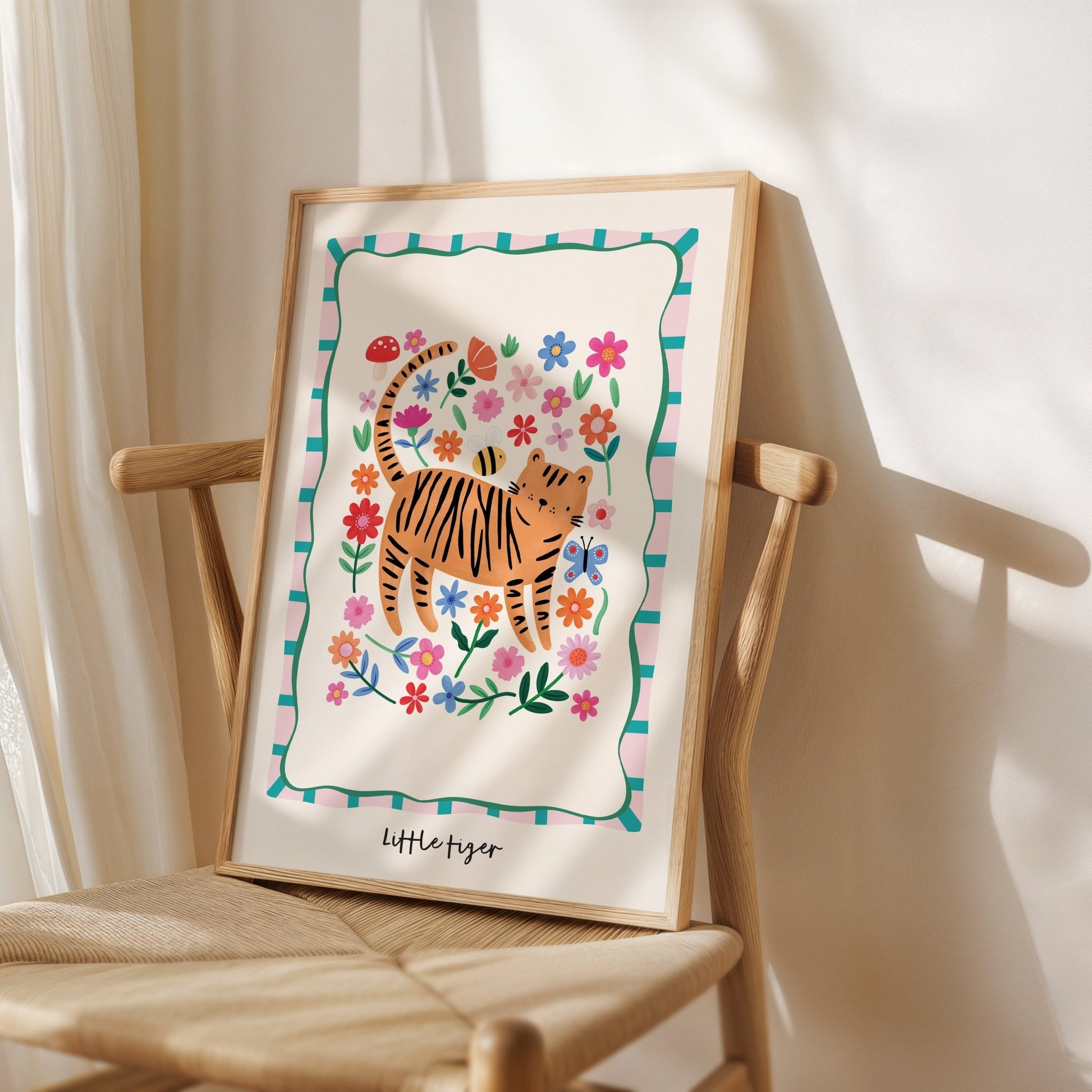 Little Tiger | Unframed - Mini Chateau