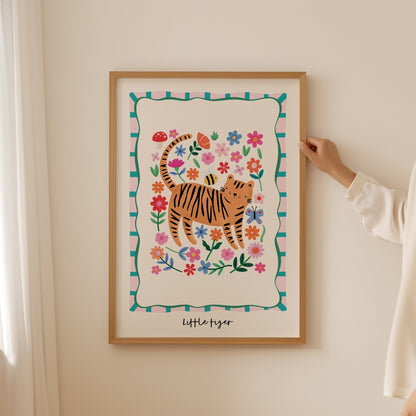 Little Tiger | Unframed - Mini Chateau