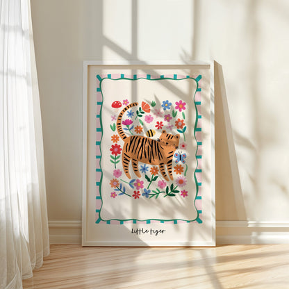 Little Tiger | Unframed - Mini Chateau