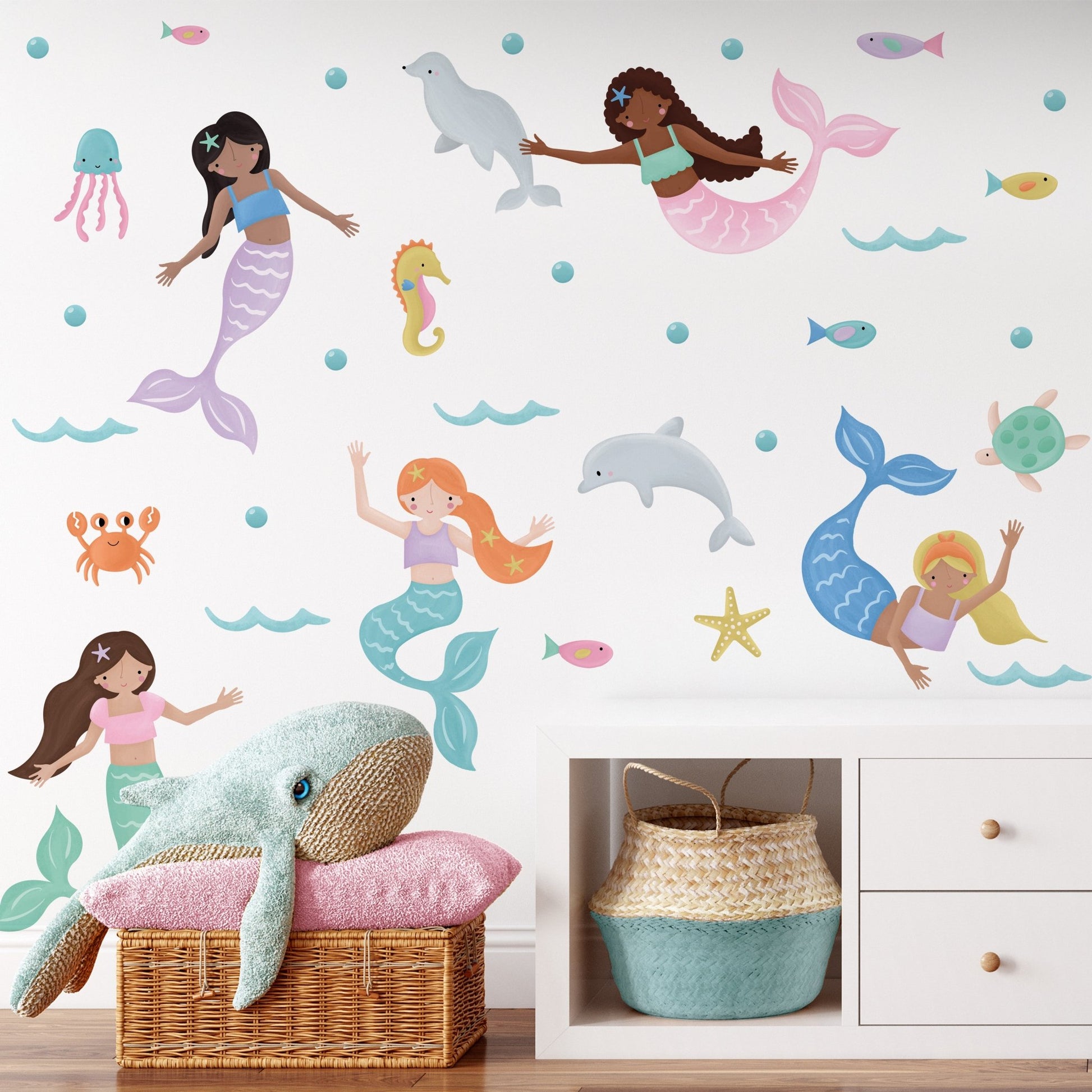Mermaid Wall Stickers - Mini Chateau