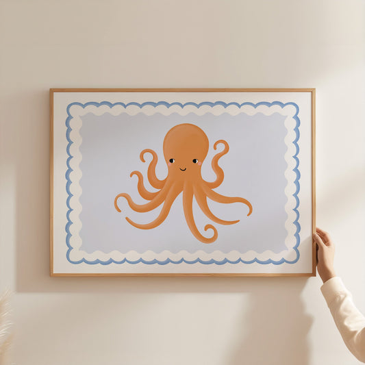Octopus | Unframed - Mini Chateau