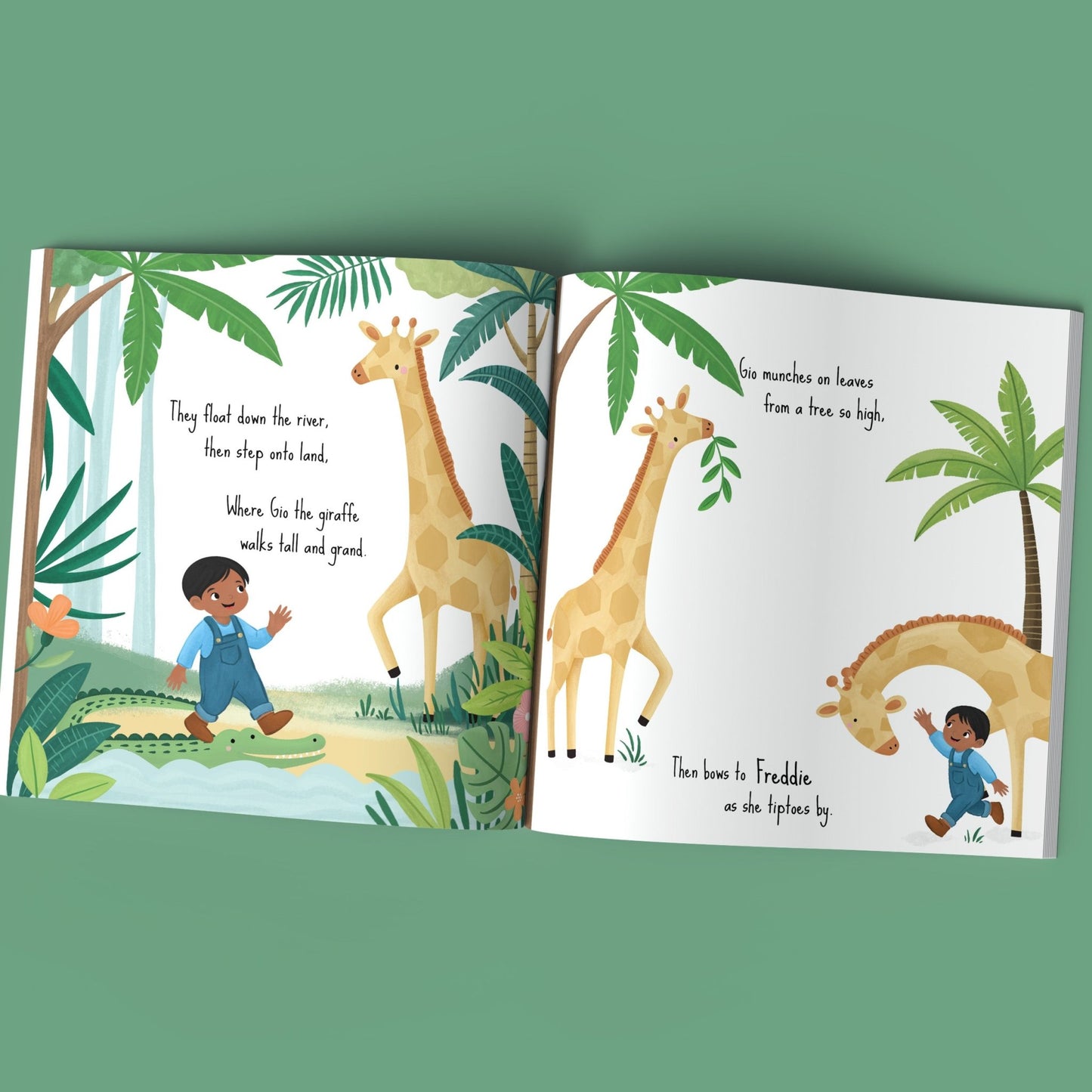 Personalised Jungle Book - Boy Version | Hardcover - Mini Chateau