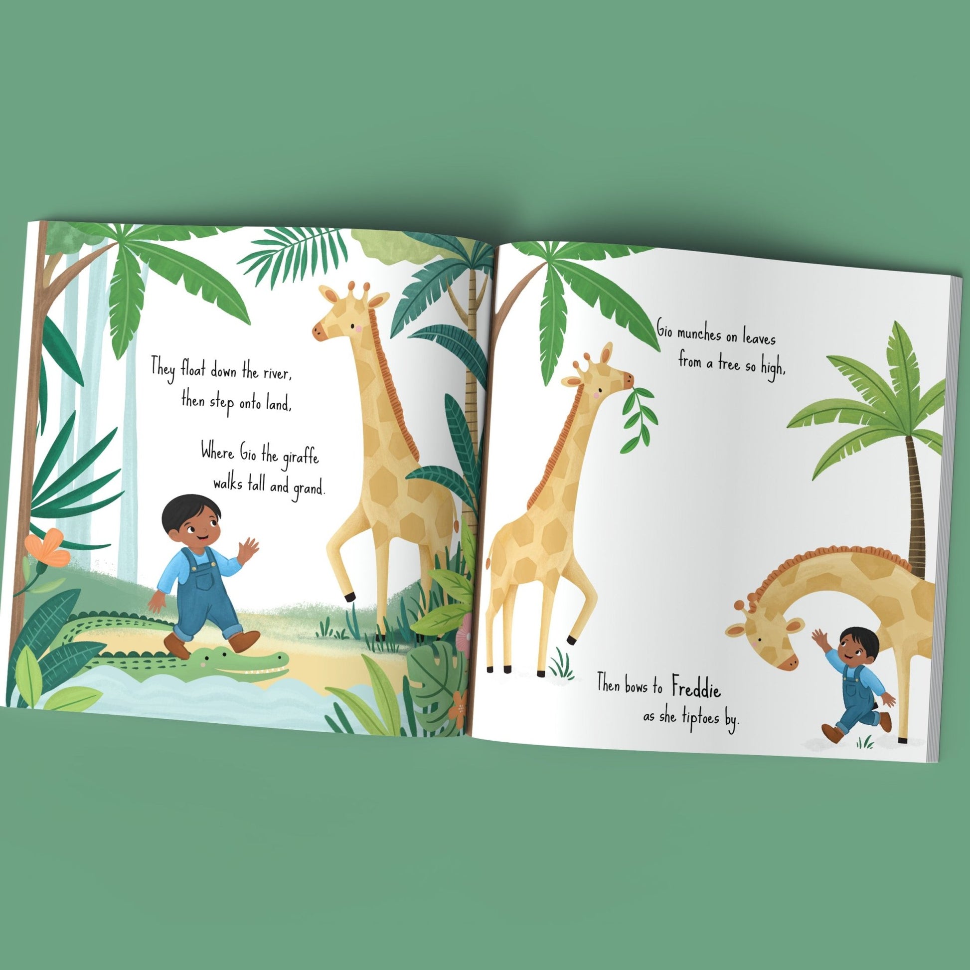 Personalised Jungle Book - Boy Version | Hardcover - Mini Chateau
