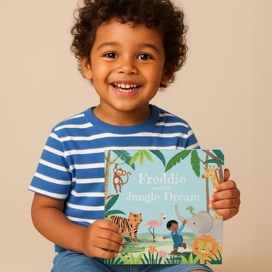 Personalised Jungle Book - Boy Version | Hardcover - Mini Chateau