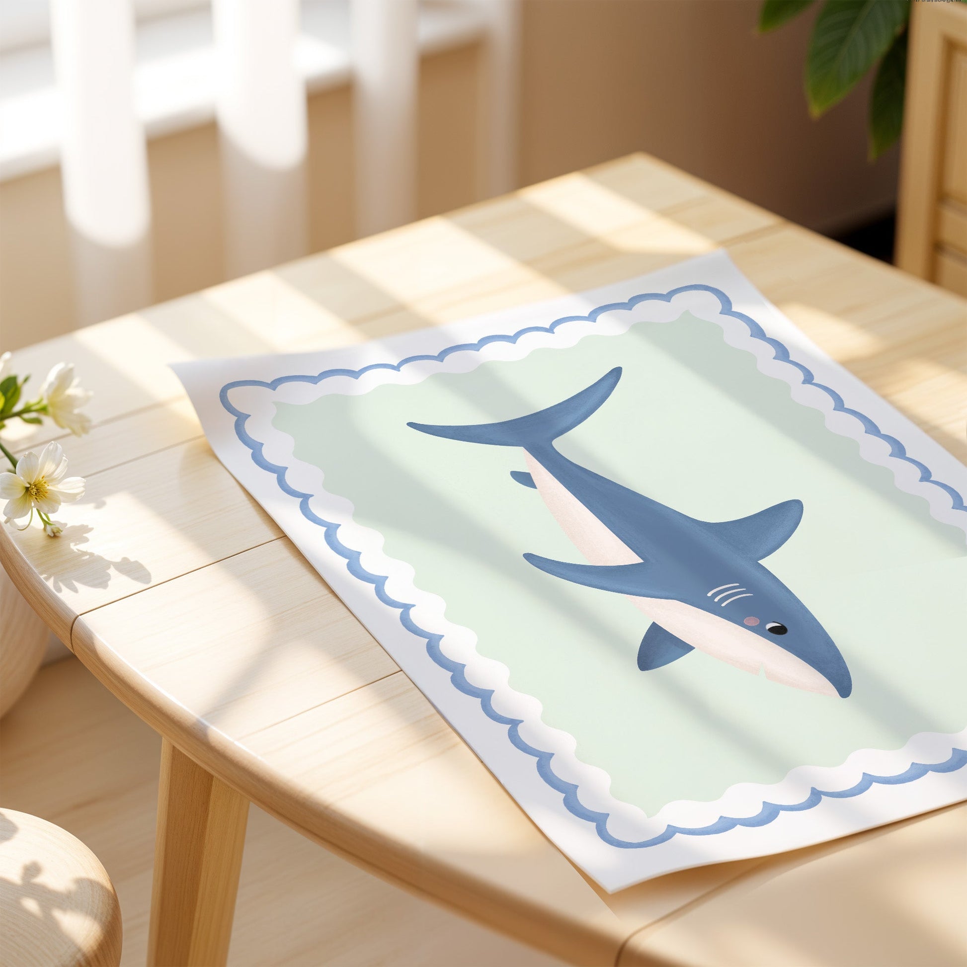 Shark | Unframed - Mini Chateau