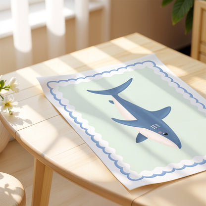 Shark | Unframed - Mini Chateau