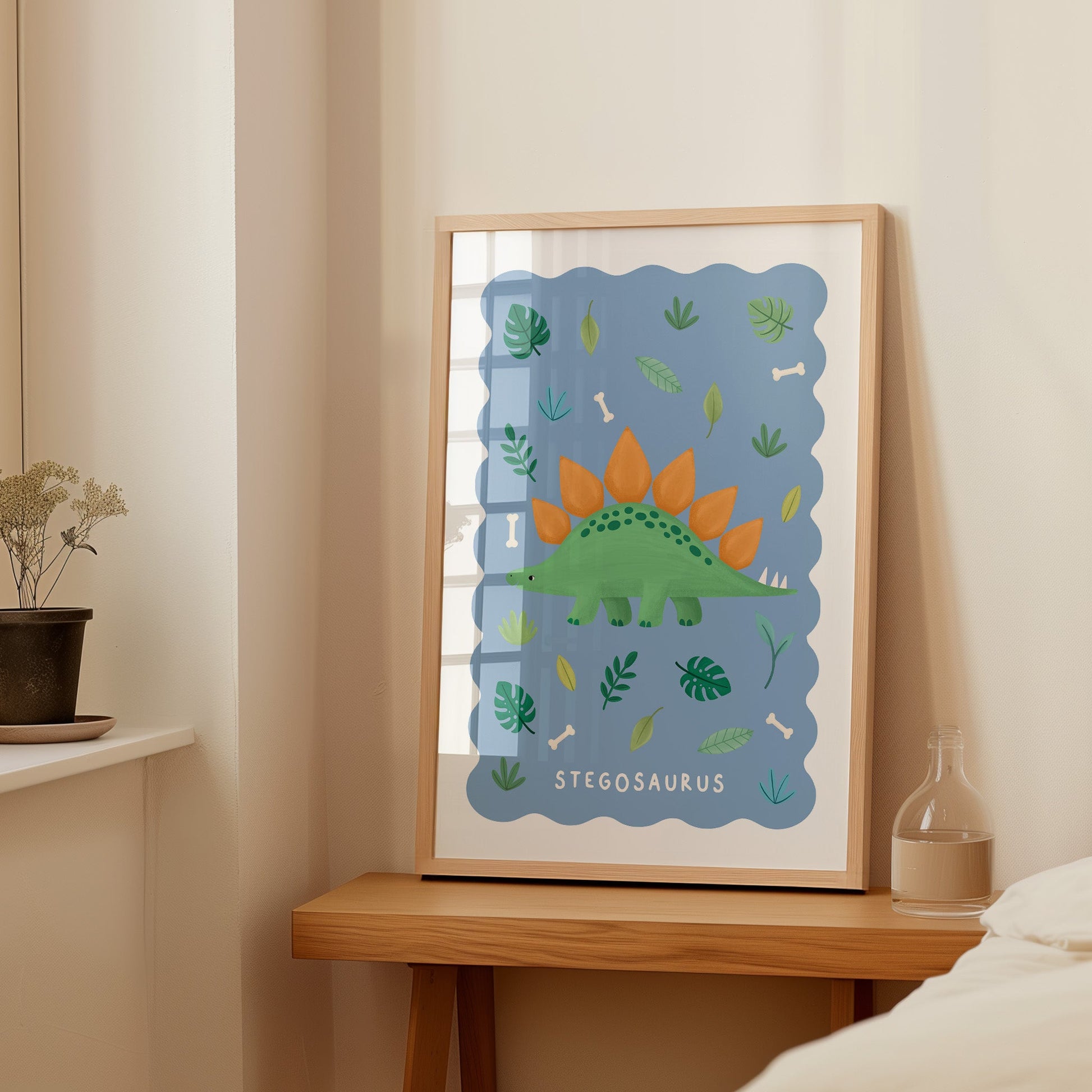 Stegosaurus | Unframed - Mini Chateau