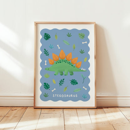 Stegosaurus | Unframed - Mini Chateau