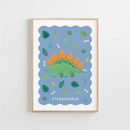 Stegosaurus | Unframed - Mini Chateau
