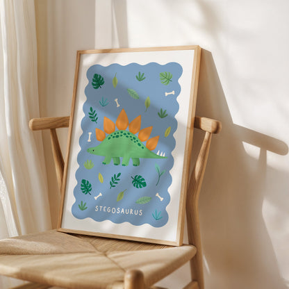 Stegosaurus | Unframed - Mini Chateau