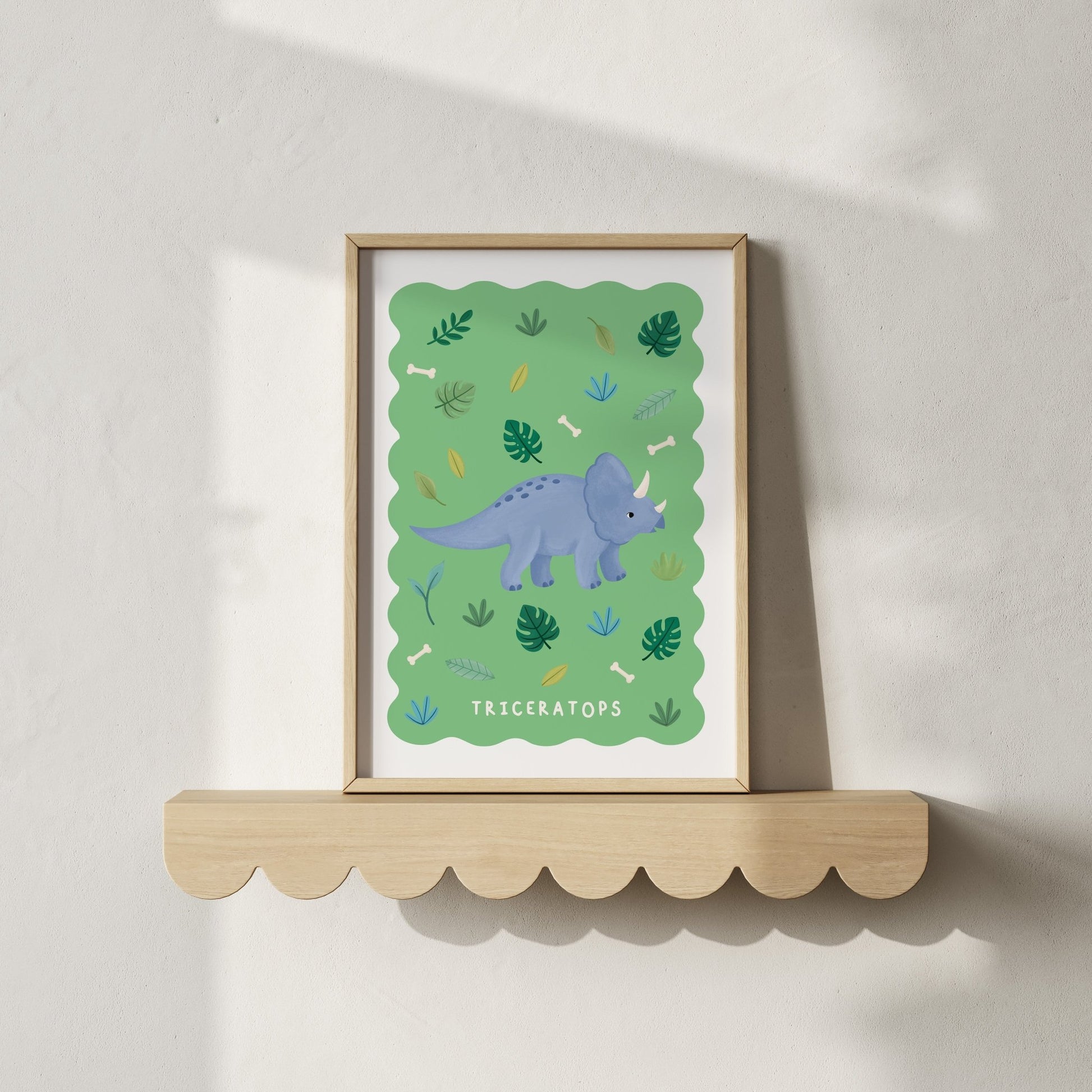 Triceratops | Unframed - Mini Chateau