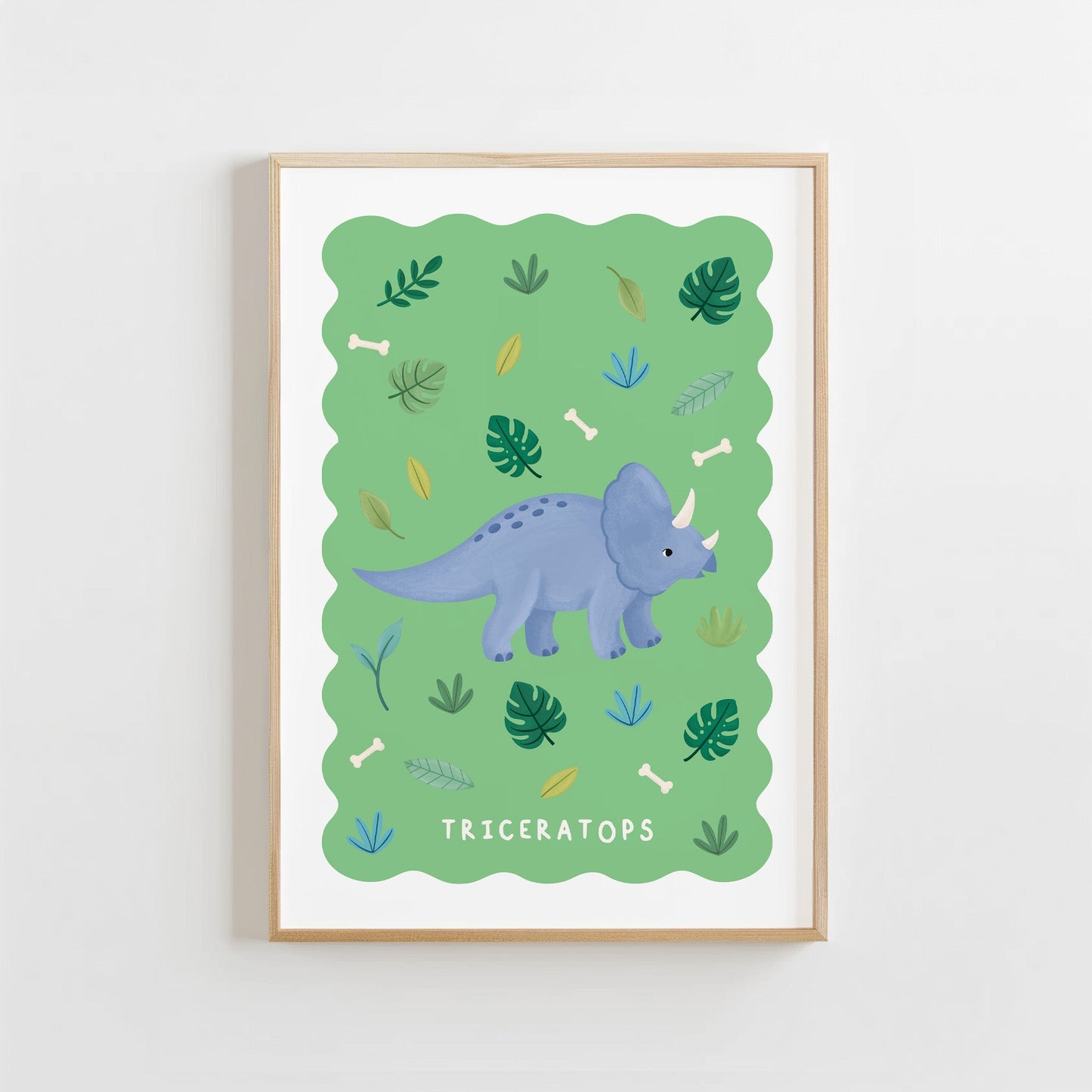 Triceratops | Unframed - Mini Chateau