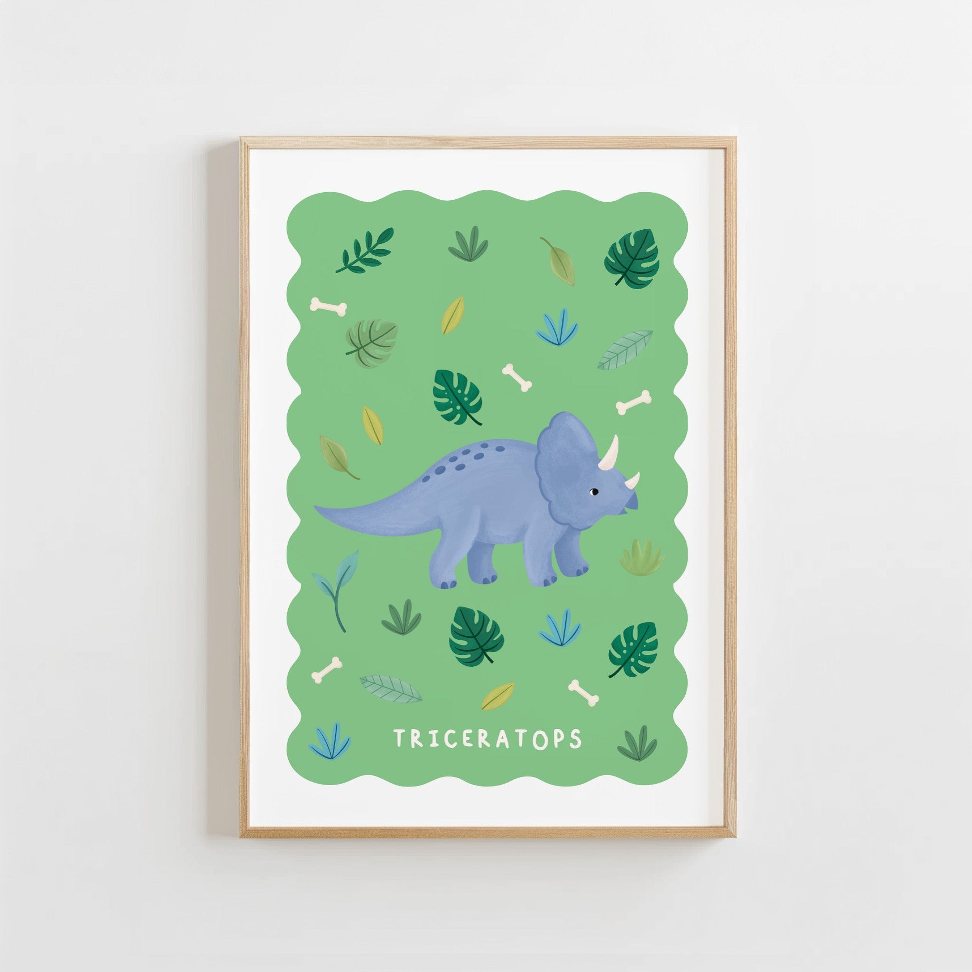 Triceratops | Unframed - Mini Chateau