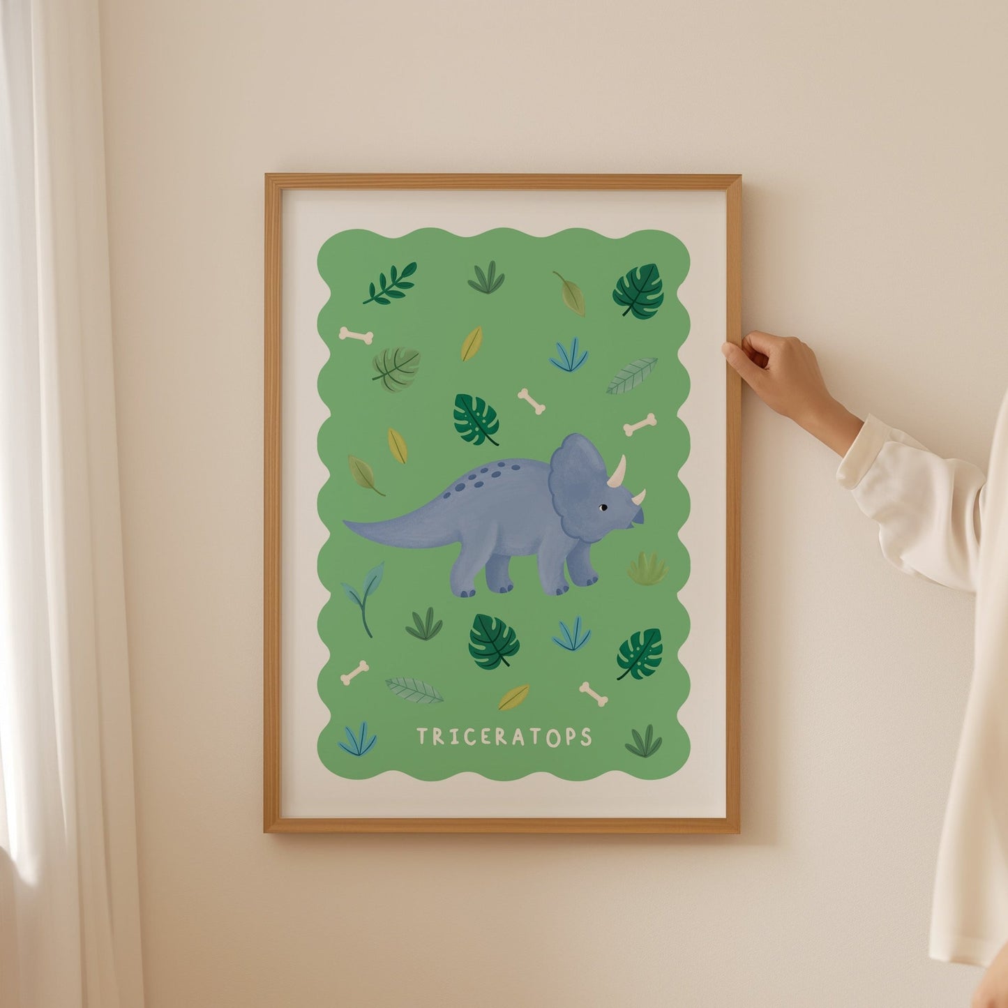 Triceratops | Unframed - Mini Chateau