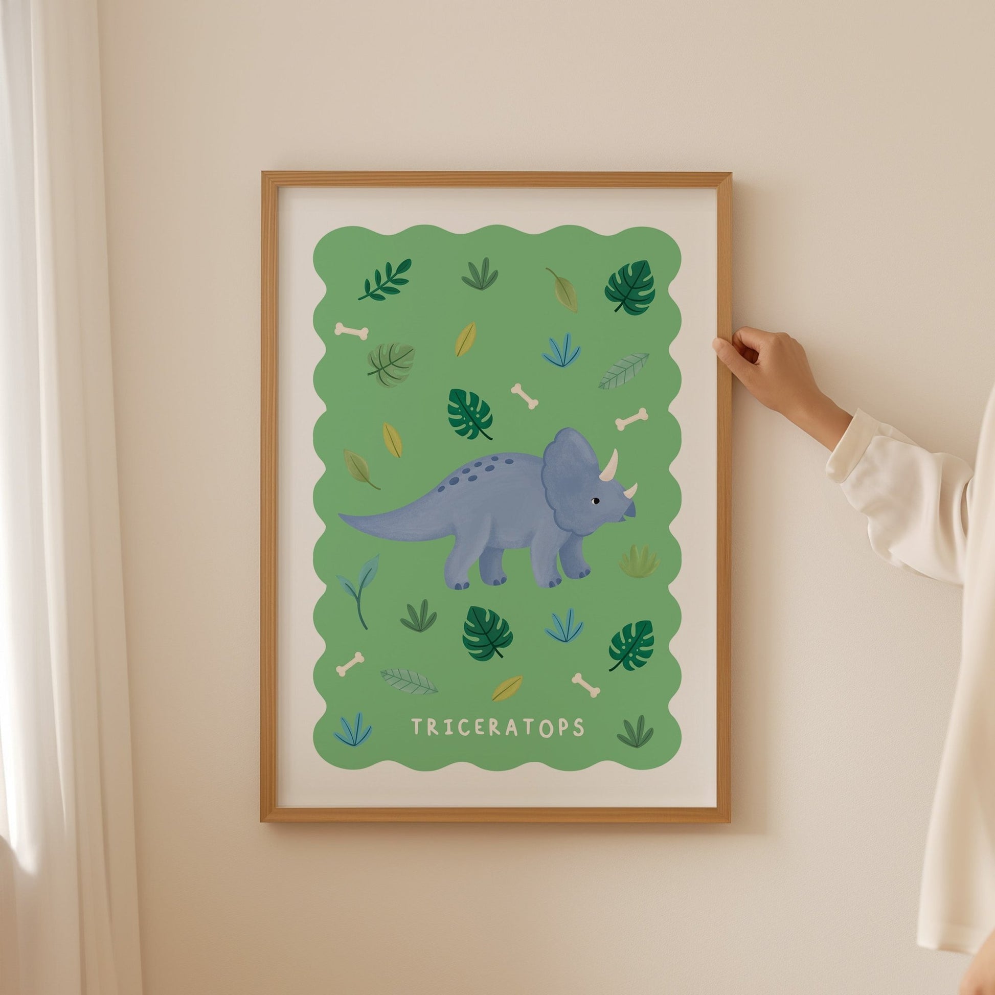 Triceratops | Unframed - Mini Chateau