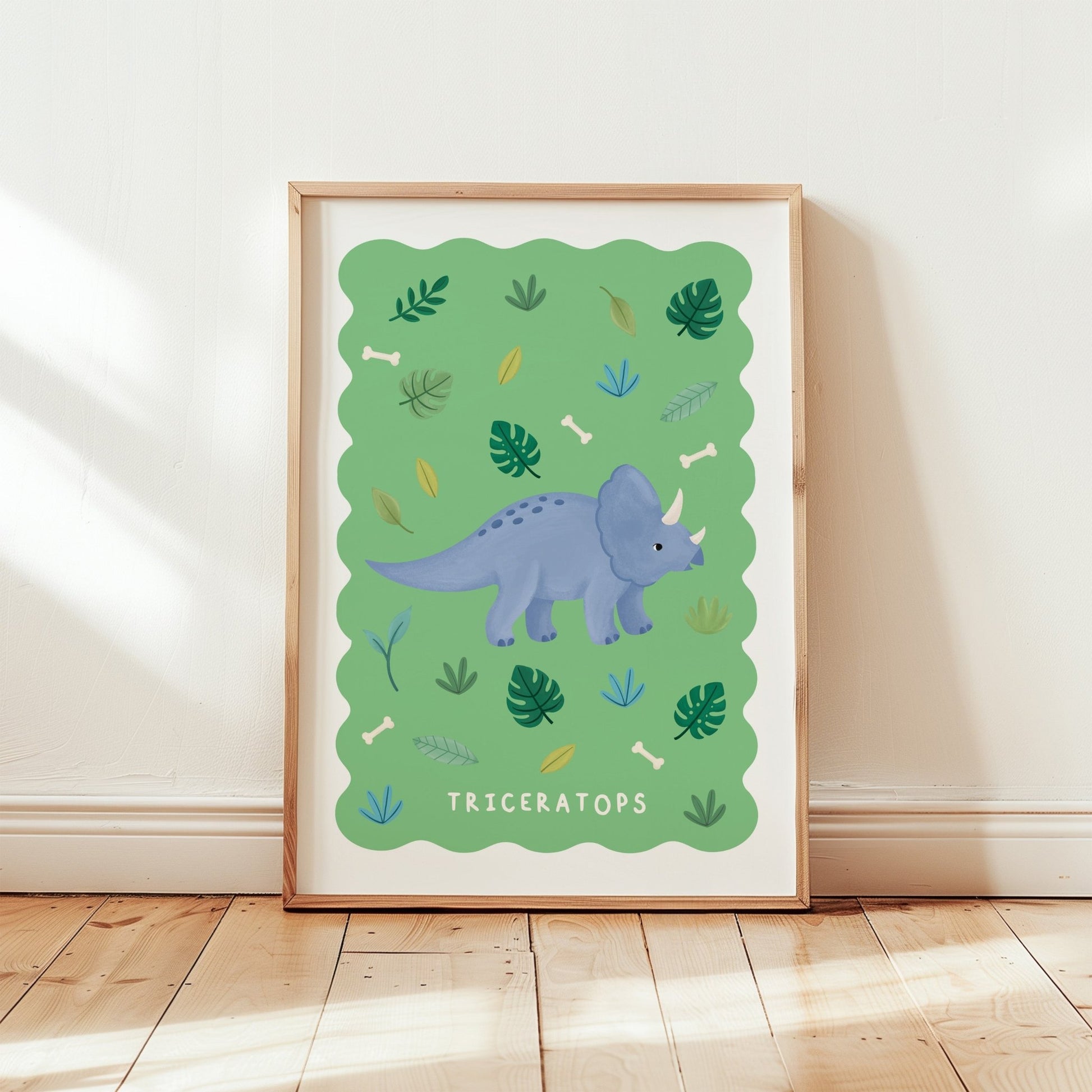 Triceratops | Unframed - Mini Chateau