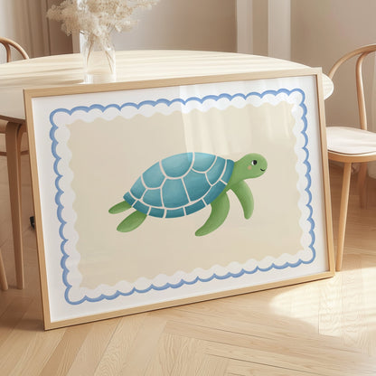 Turtle | Unframed - Mini Chateau