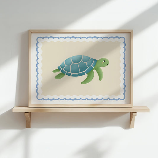 Turtle | Unframed - Mini Chateau