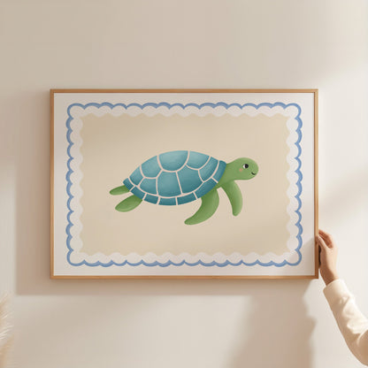 Turtle | Unframed - Mini Chateau