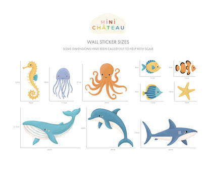 Under The Sea Wall Stickers - Mini Chateau
