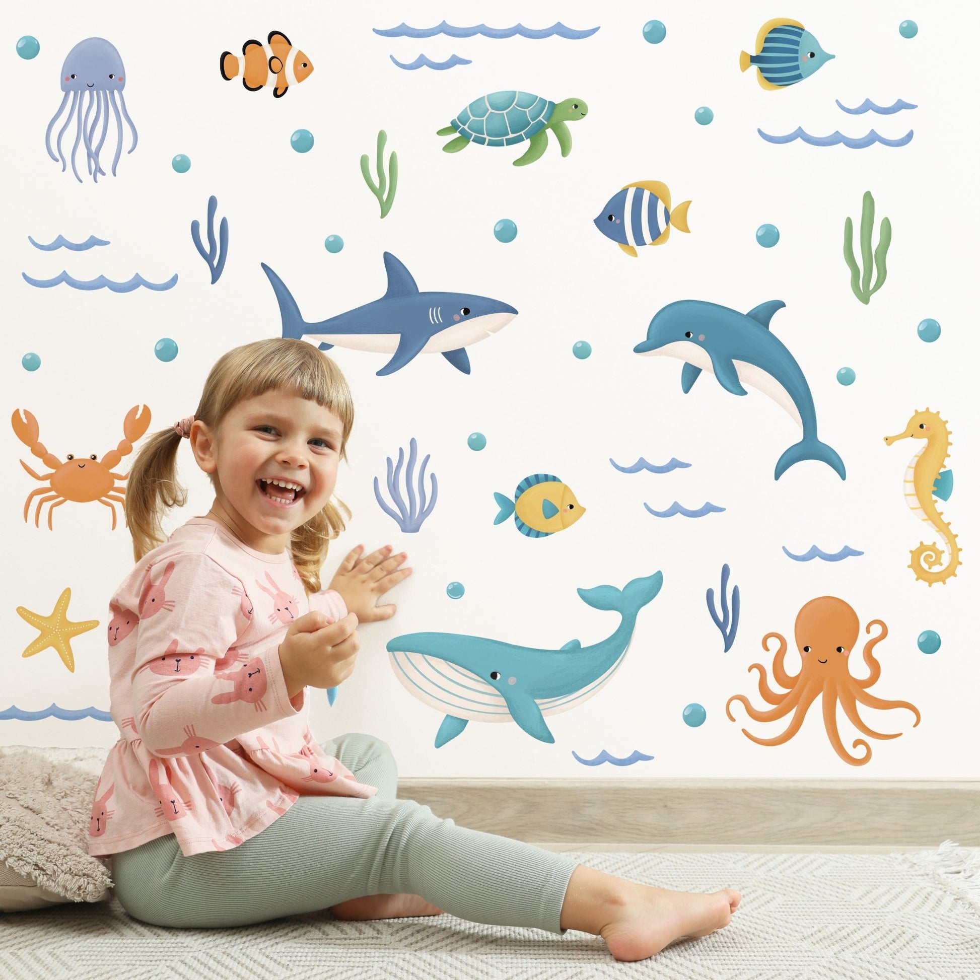 Under The Sea Wall Stickers - Mini Chateau