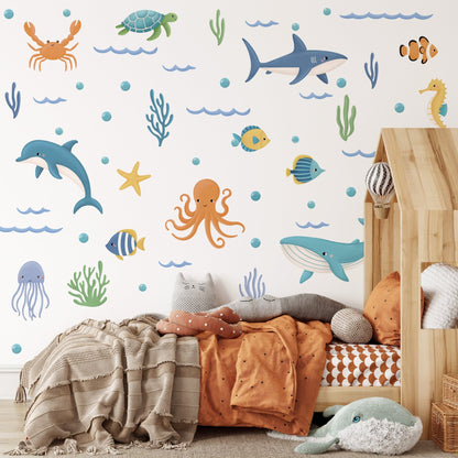 Under The Sea Wall Stickers - Mini Chateau