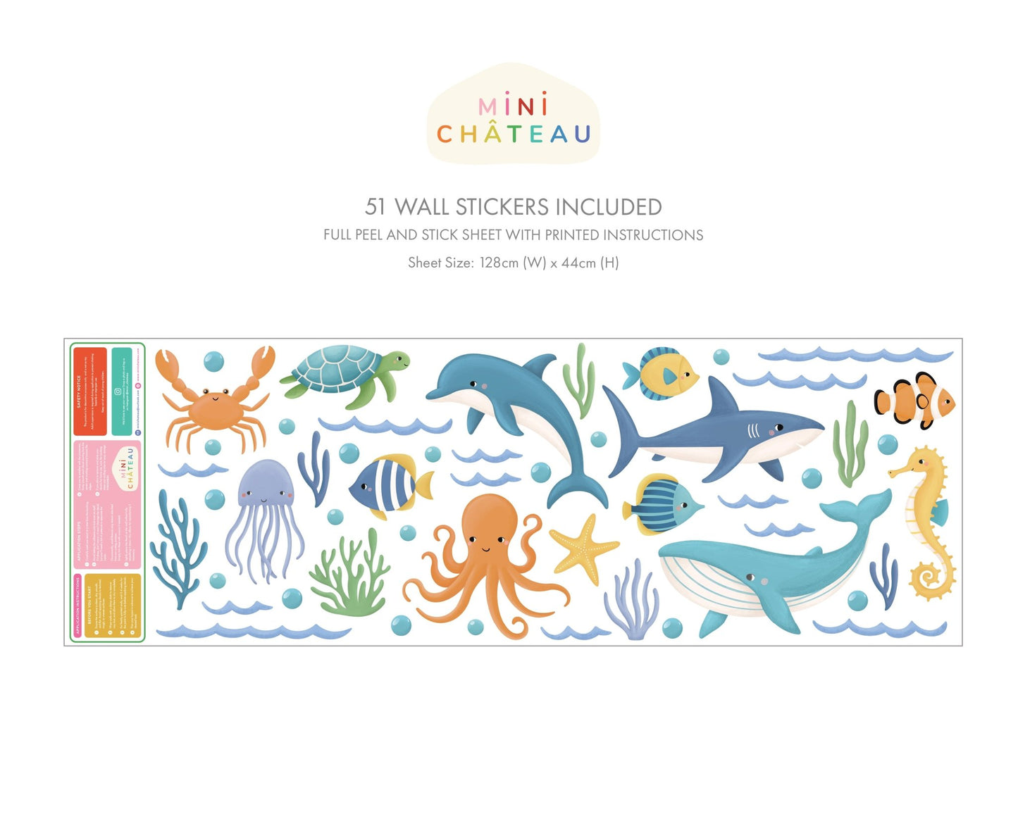 Under The Sea Wall Stickers - Mini Chateau