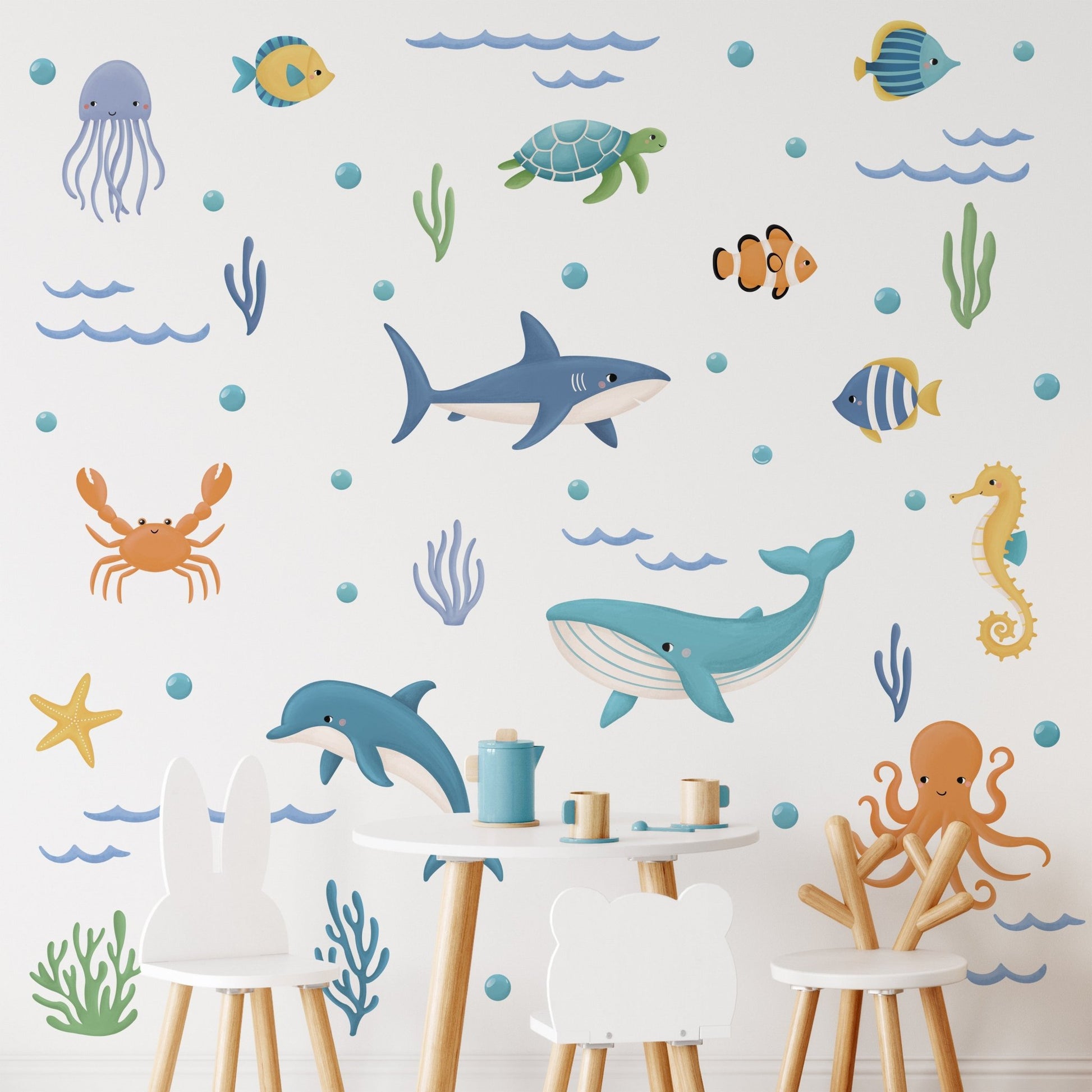 Under The Sea Wall Stickers - Mini Chateau