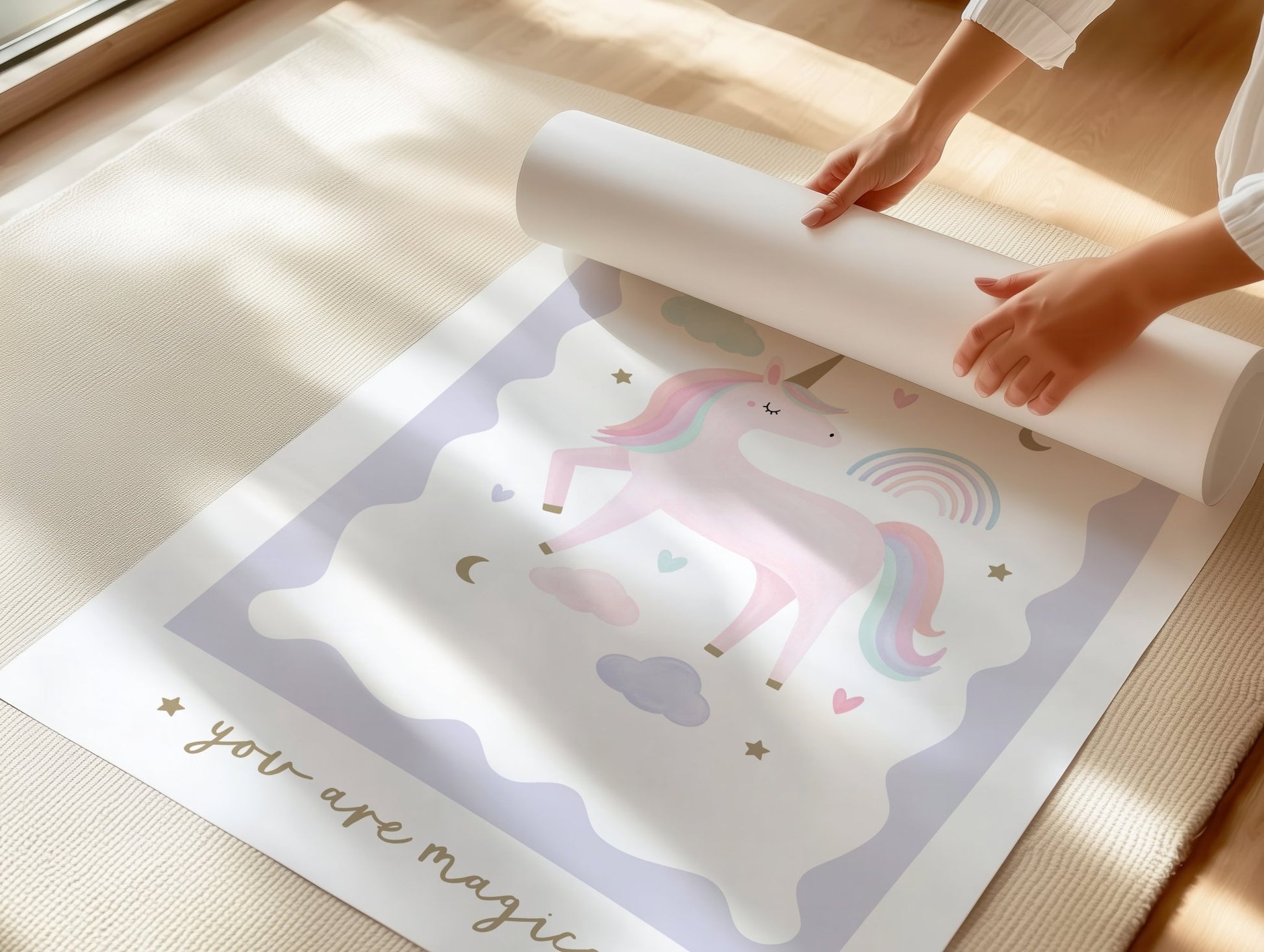 Unicorn | Unframed - Mini Chateau