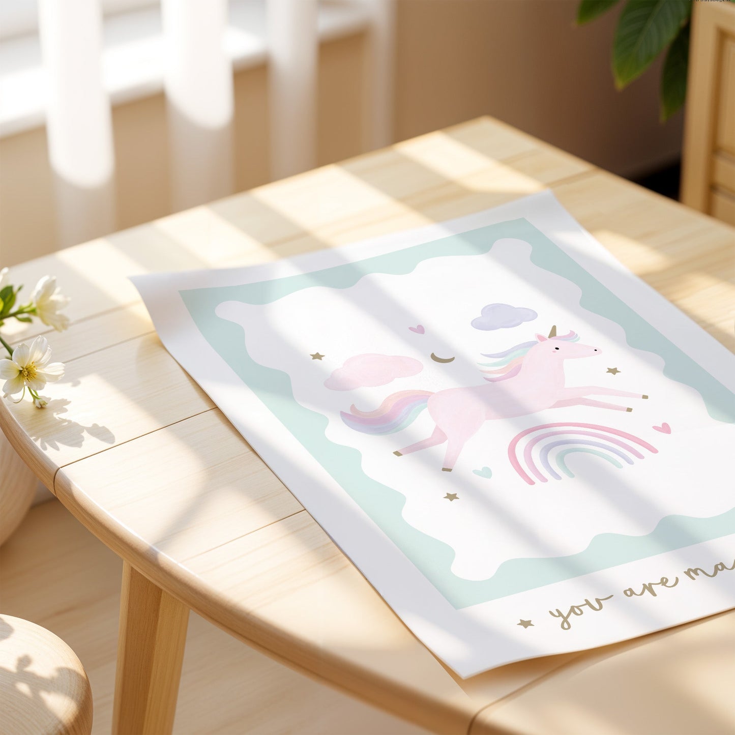 Unicorn | Unframed - Mini Chateau