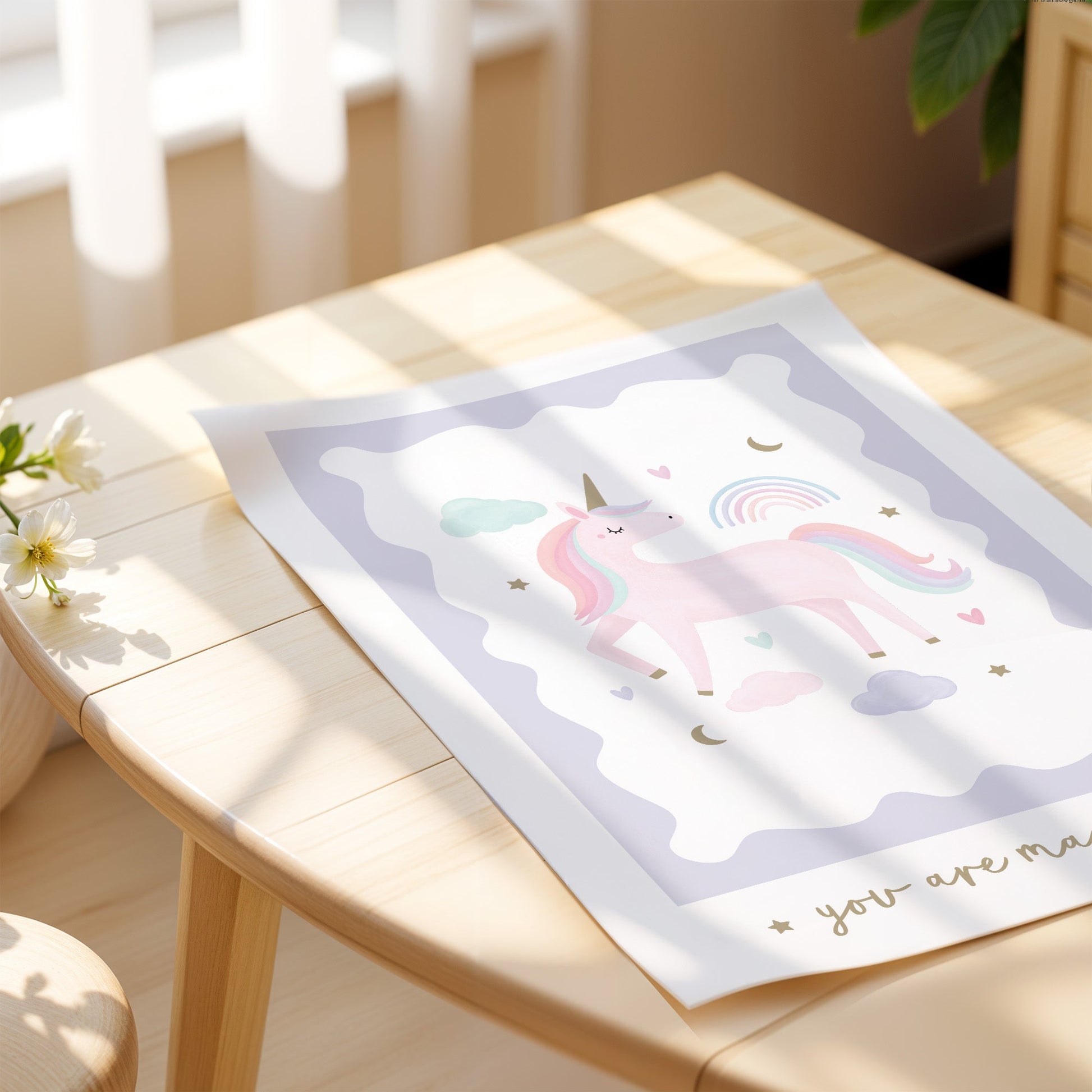 Unicorn | Unframed - Mini Chateau