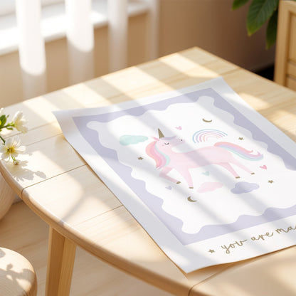 Unicorn | Unframed - Mini Chateau