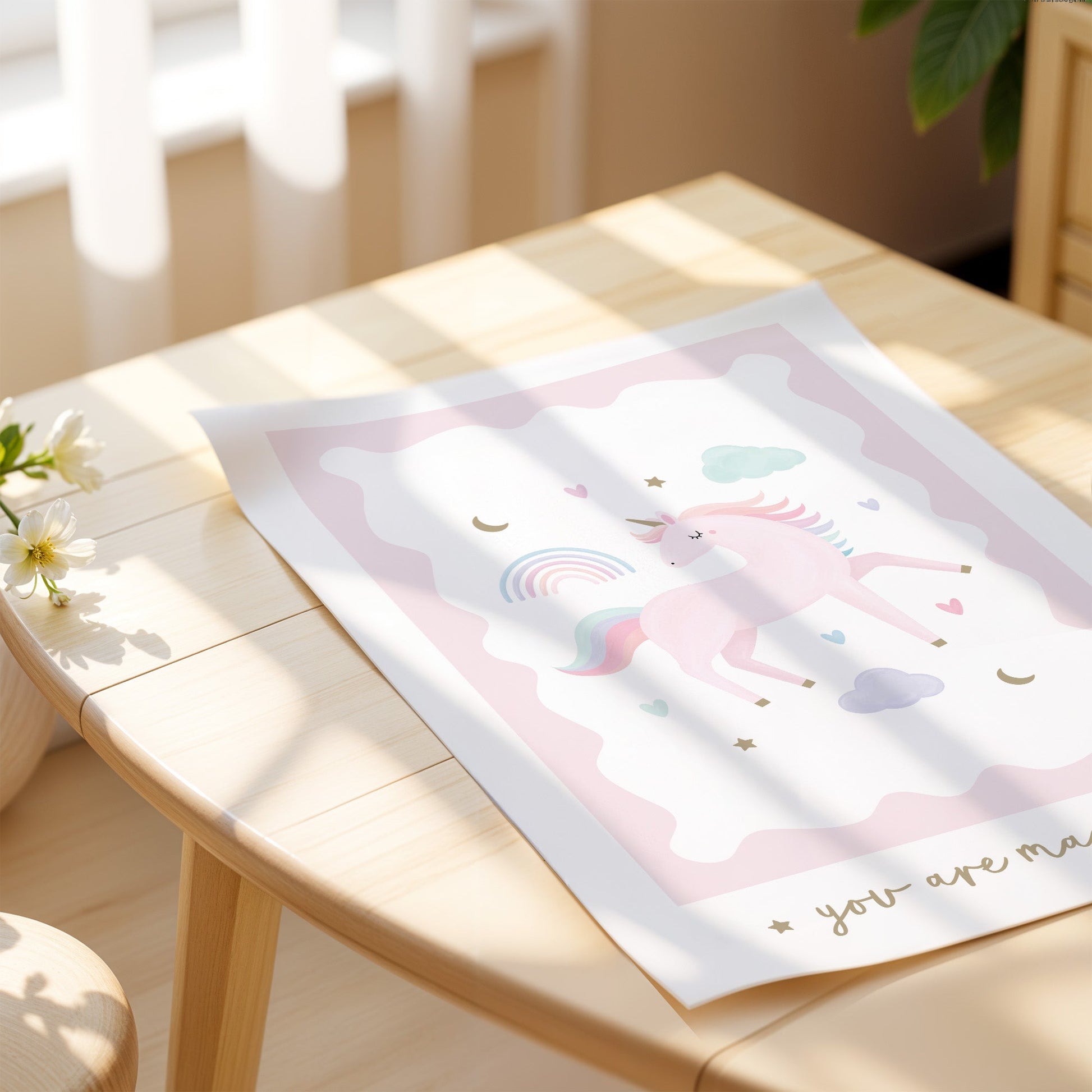 Unicorn | Unframed - Mini Chateau