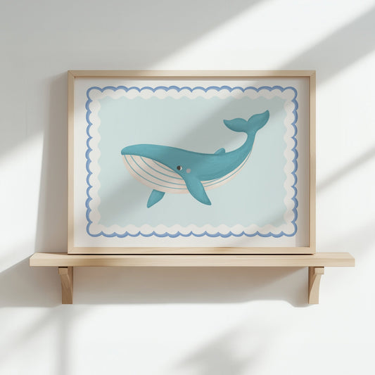 Whale | Unframed - Mini Chateau