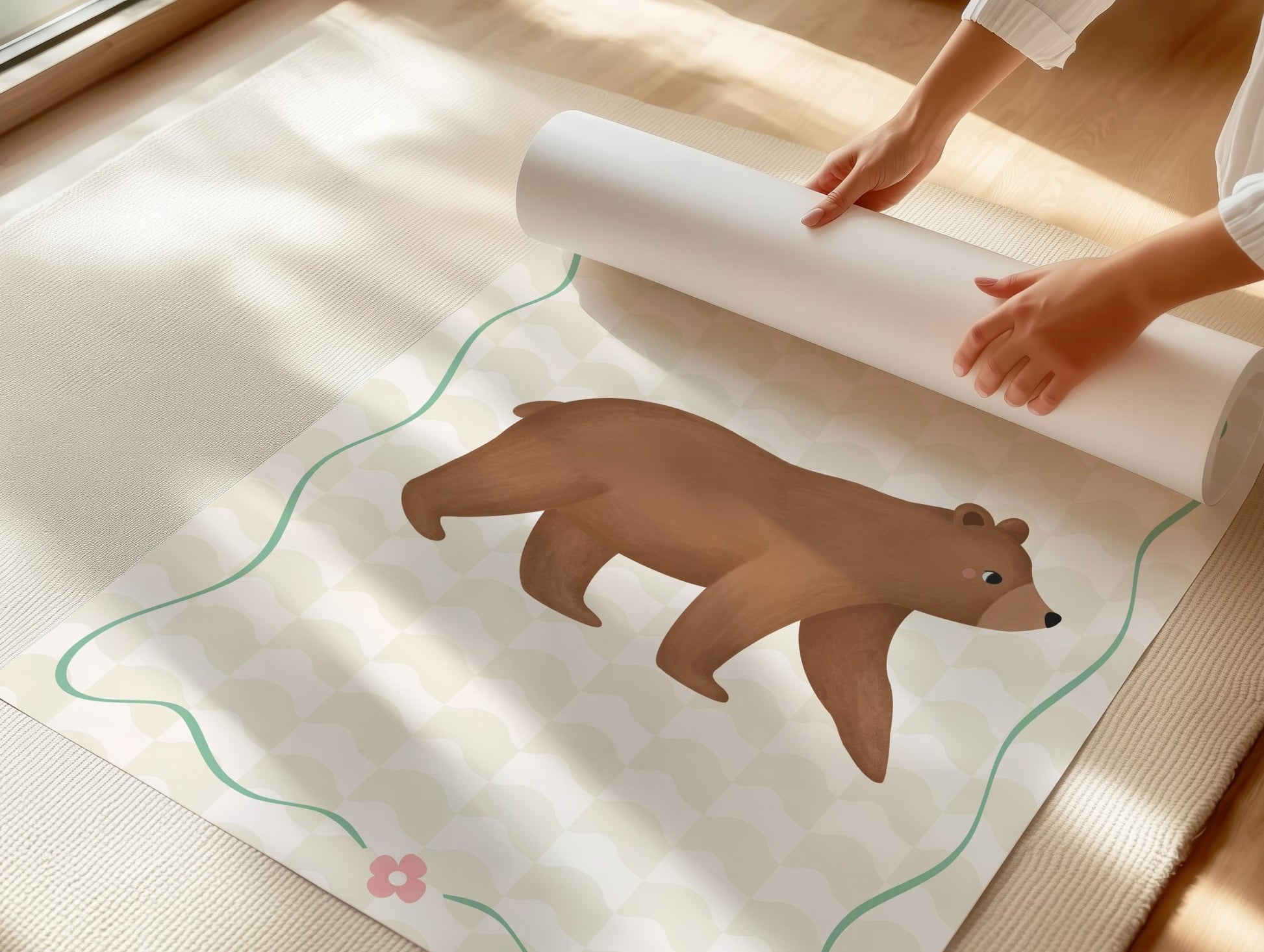 Woodland Bear | Unframed - Mini Chateau