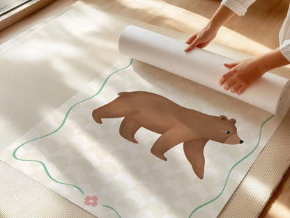 Woodland Bear | Unframed - Mini Chateau