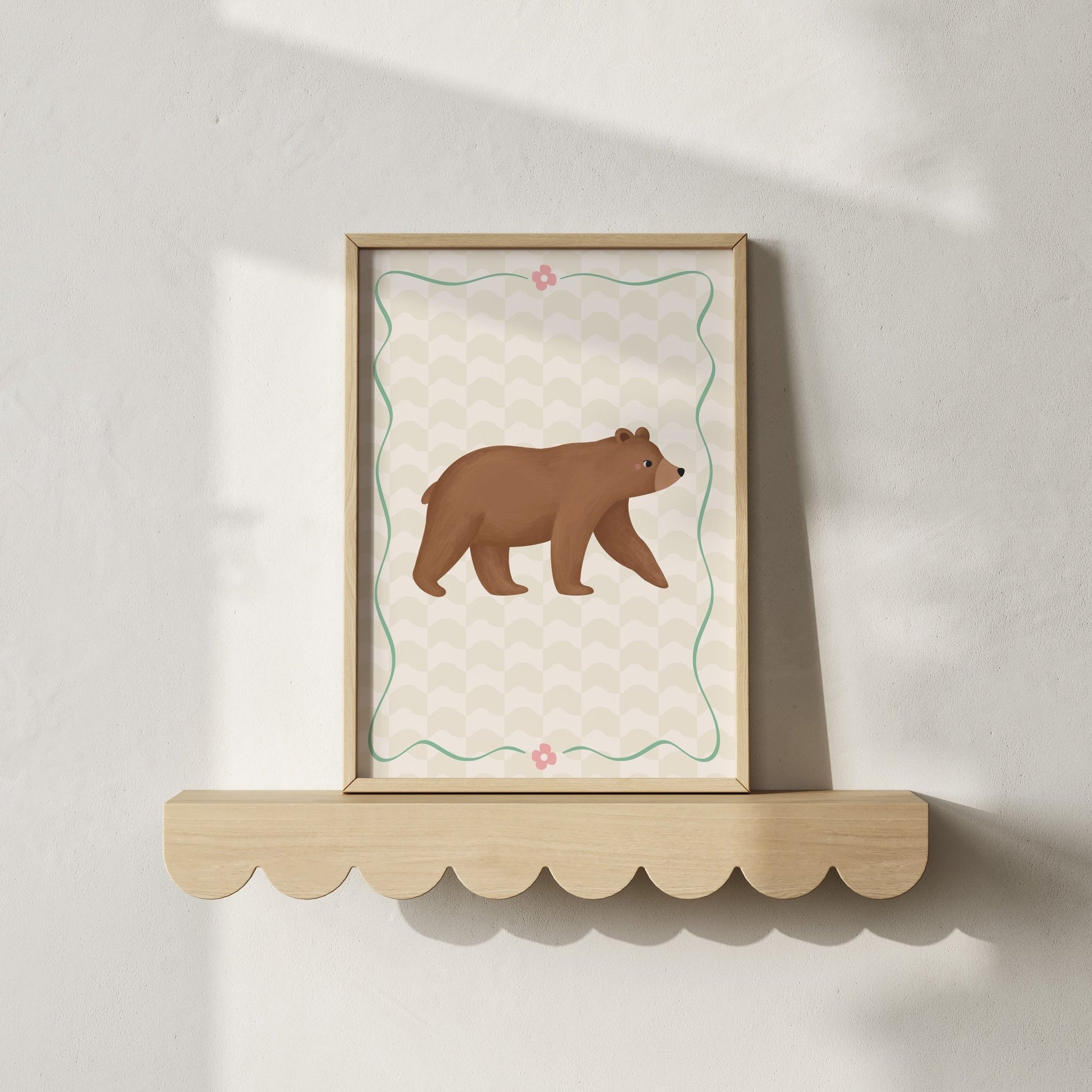 Woodland Bear | Unframed - Mini Chateau