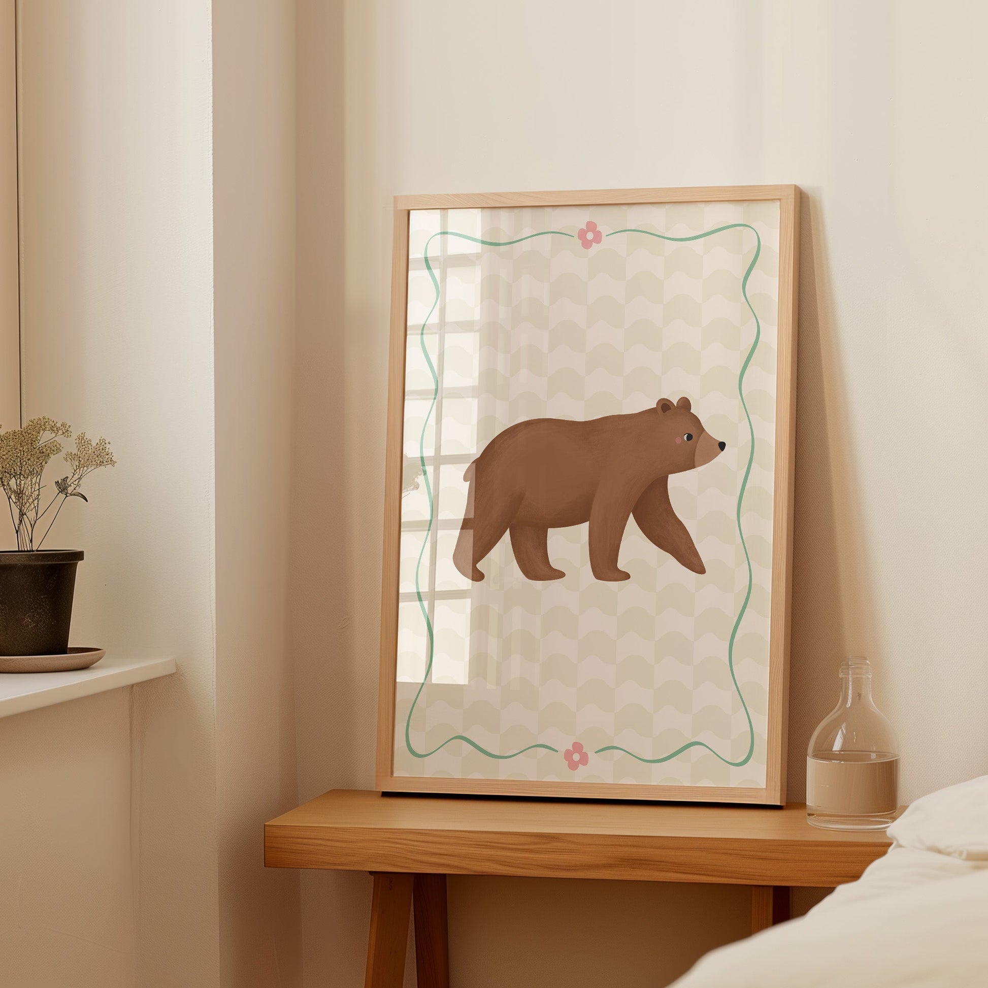 Woodland Bear | Unframed - Mini Chateau