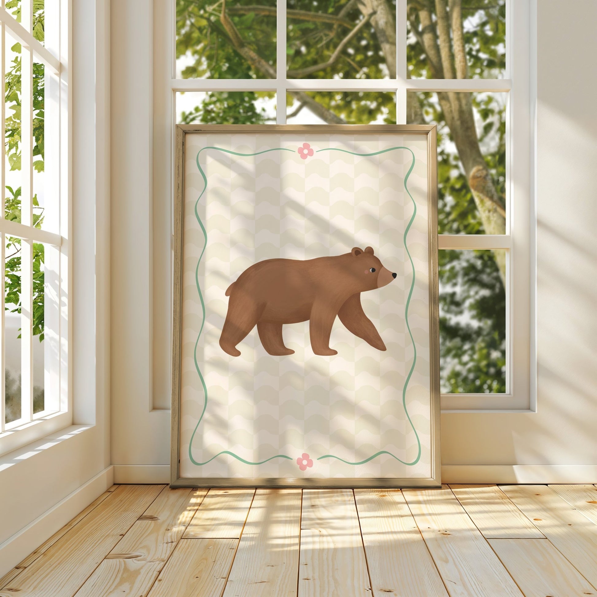 Woodland Bear | Unframed - Mini Chateau