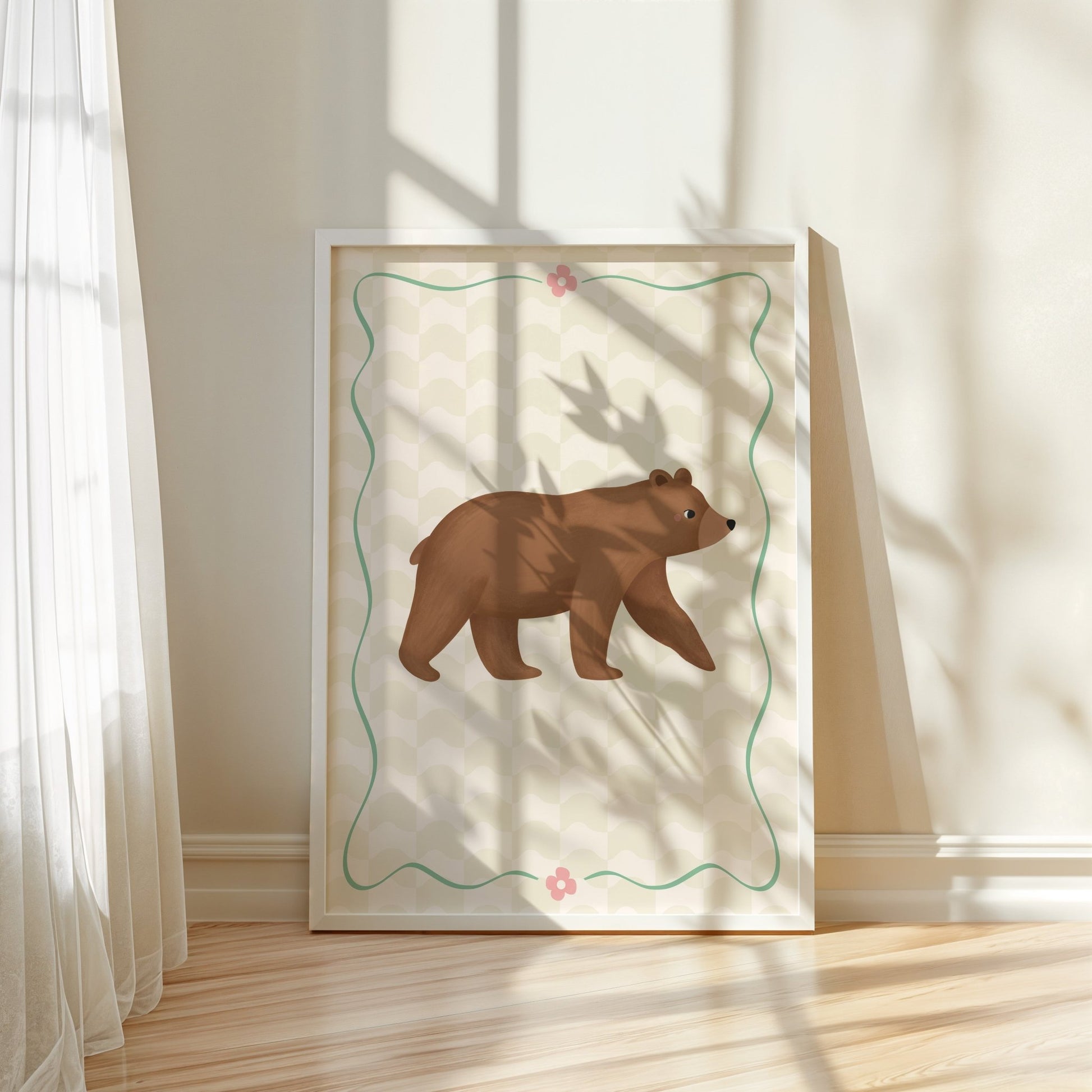 Woodland Bear | Unframed - Mini Chateau