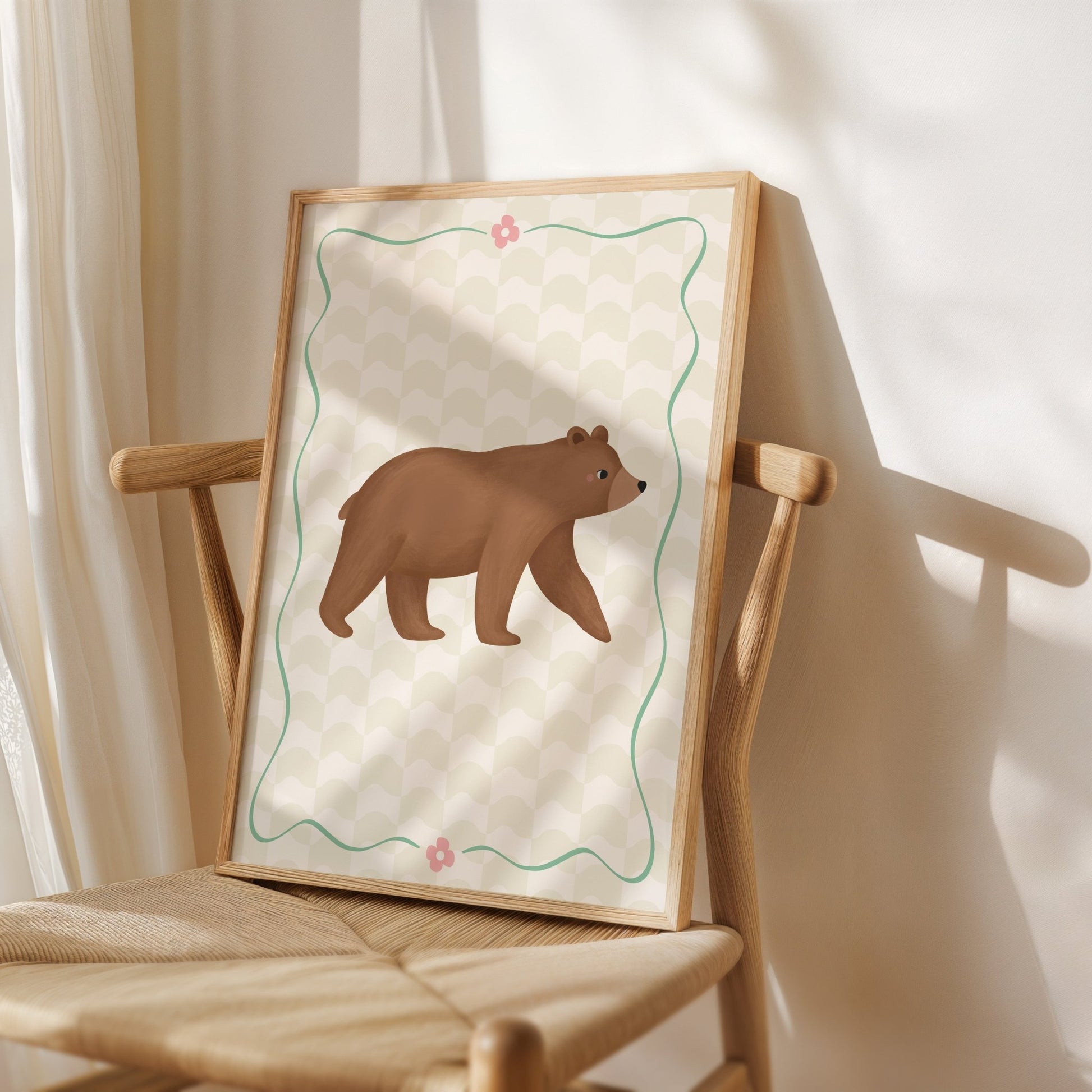 Woodland Bear | Unframed - Mini Chateau