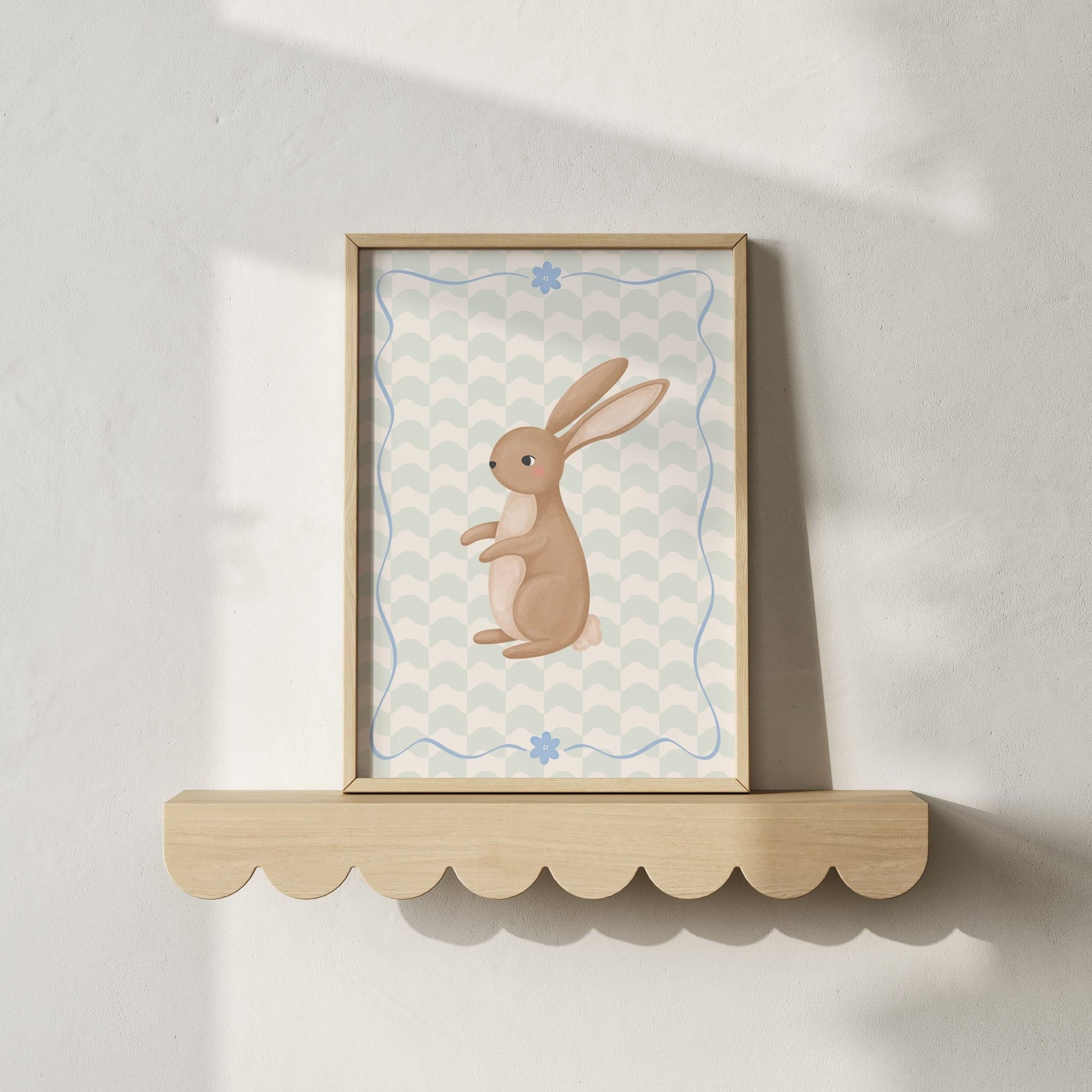 Woodland Bunny | Unframed - Mini Chateau