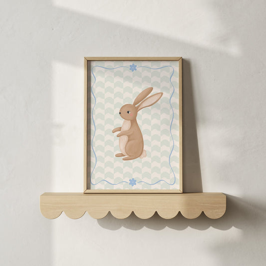Woodland Bunny | Unframed - Mini Chateau